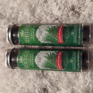 Scentsicles, White Winter Fir, Scented Ornaments, 12 Ornaments & Hooks, New